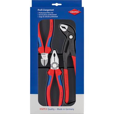 Plier set with polished tops type 5321